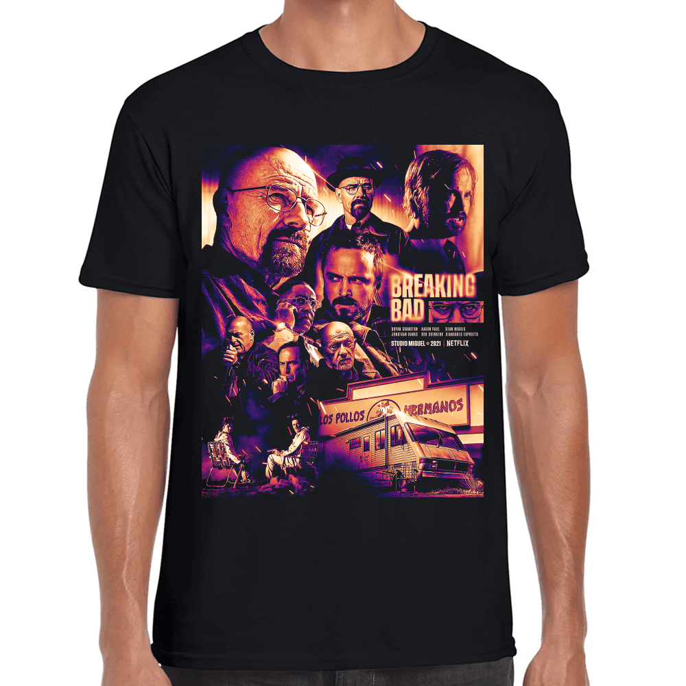 Playera Pollos Hermanos Breaking Bad Algodón Premium #977