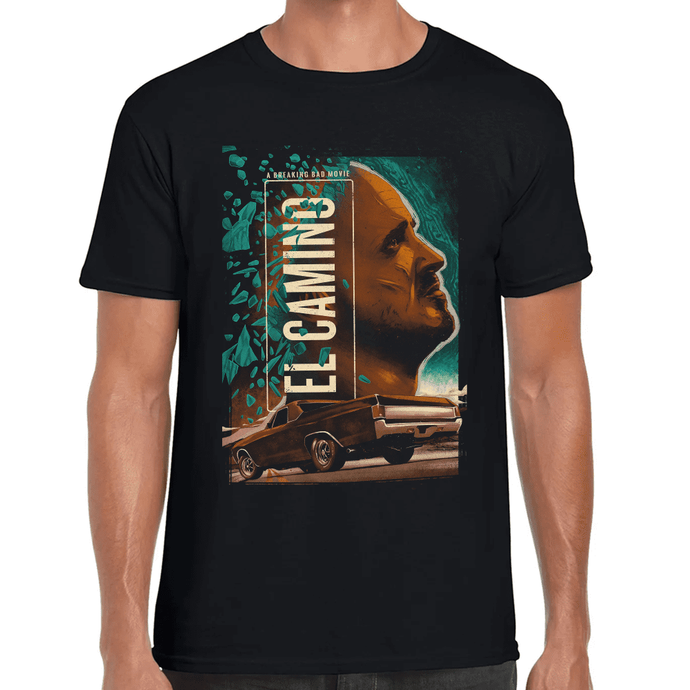 Playera El Camino Breaking Bad Algodón Premium #978