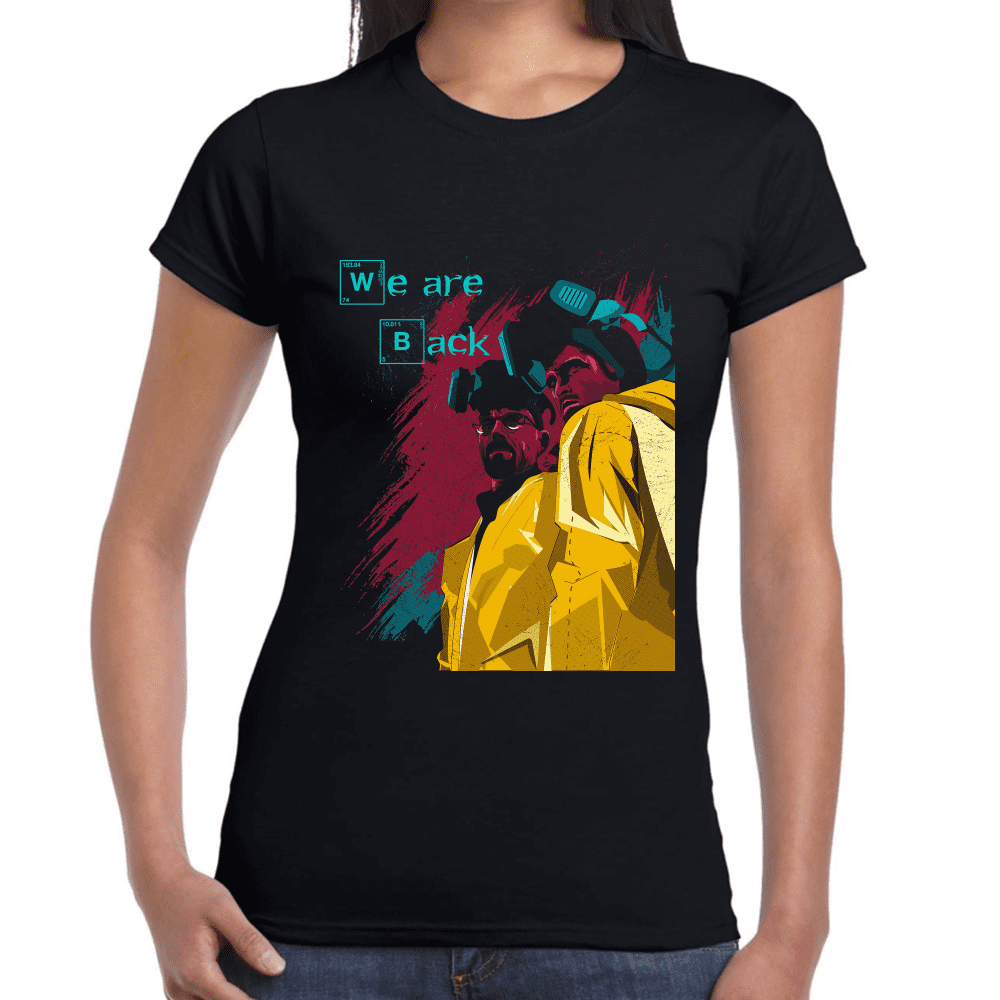 Playera Cooking Breaking Bad Algodón Premium #983