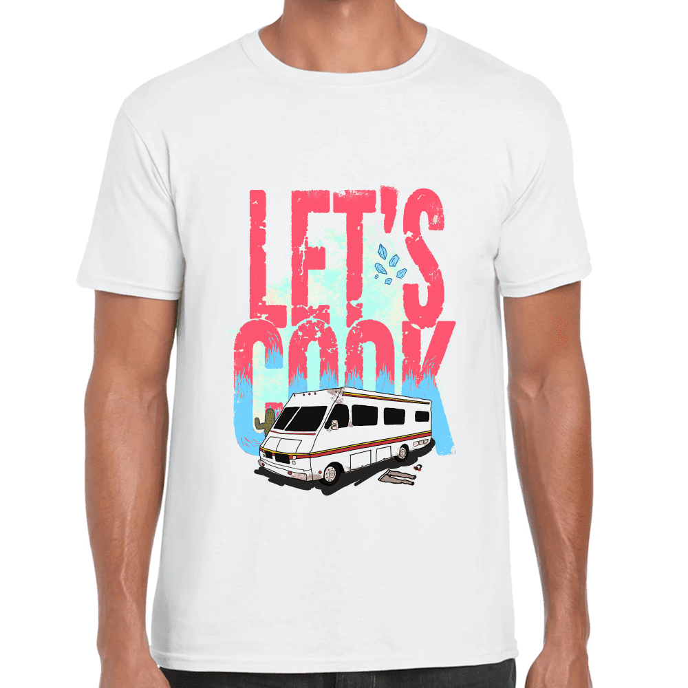 Playera Let's Cook Breaking Bad Algodón Premium #984 Imagen principal del producto