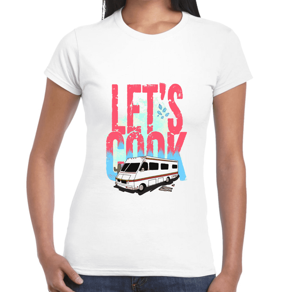 Playera Let's Cook Breaking Bad Algodón Premium #984