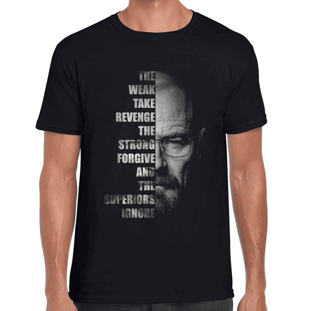 Playera Walter White Breaking Bad Algodón Premium #986 Imagen principal del producto