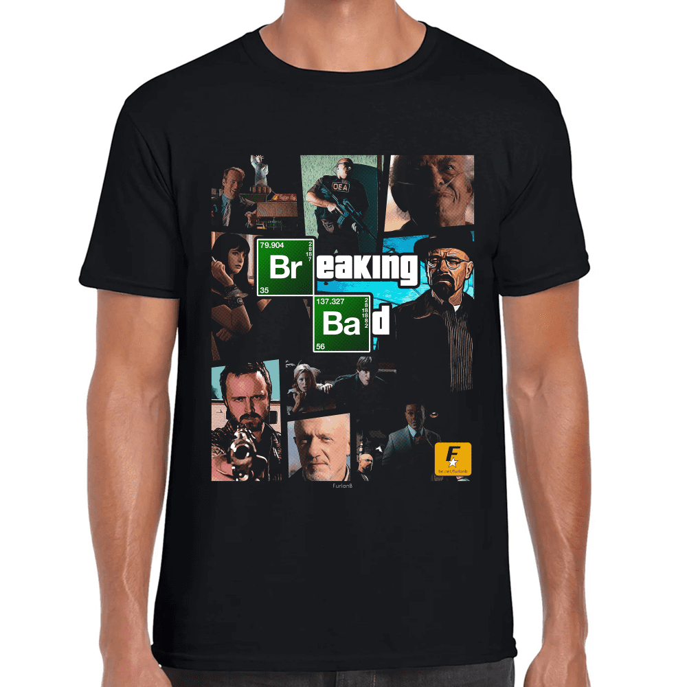 Playera Breaking Bad Algodón Premium #987 Imagen principal del producto