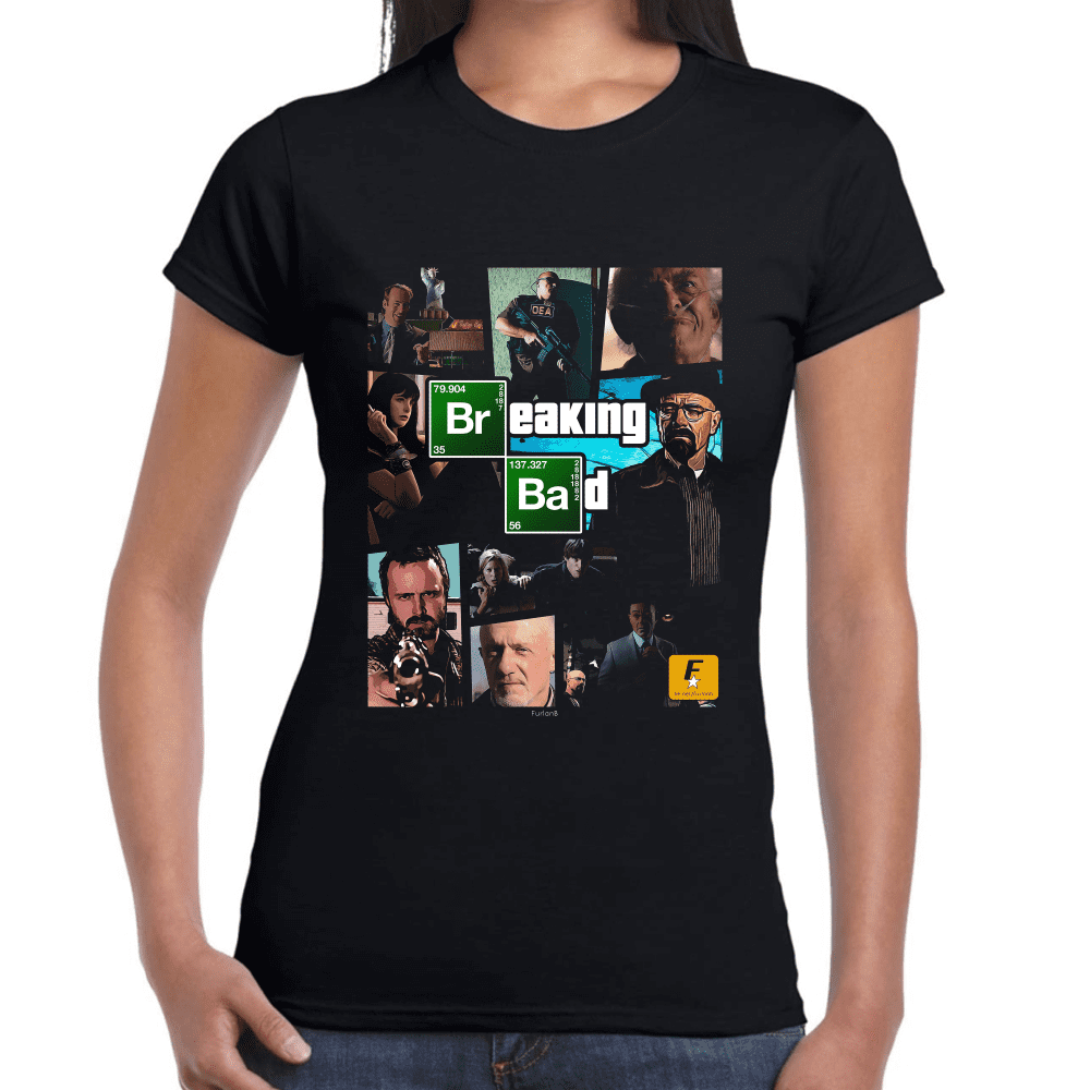 Playera Breaking Bad Algodón Premium #987 Imagen secundaria del producto