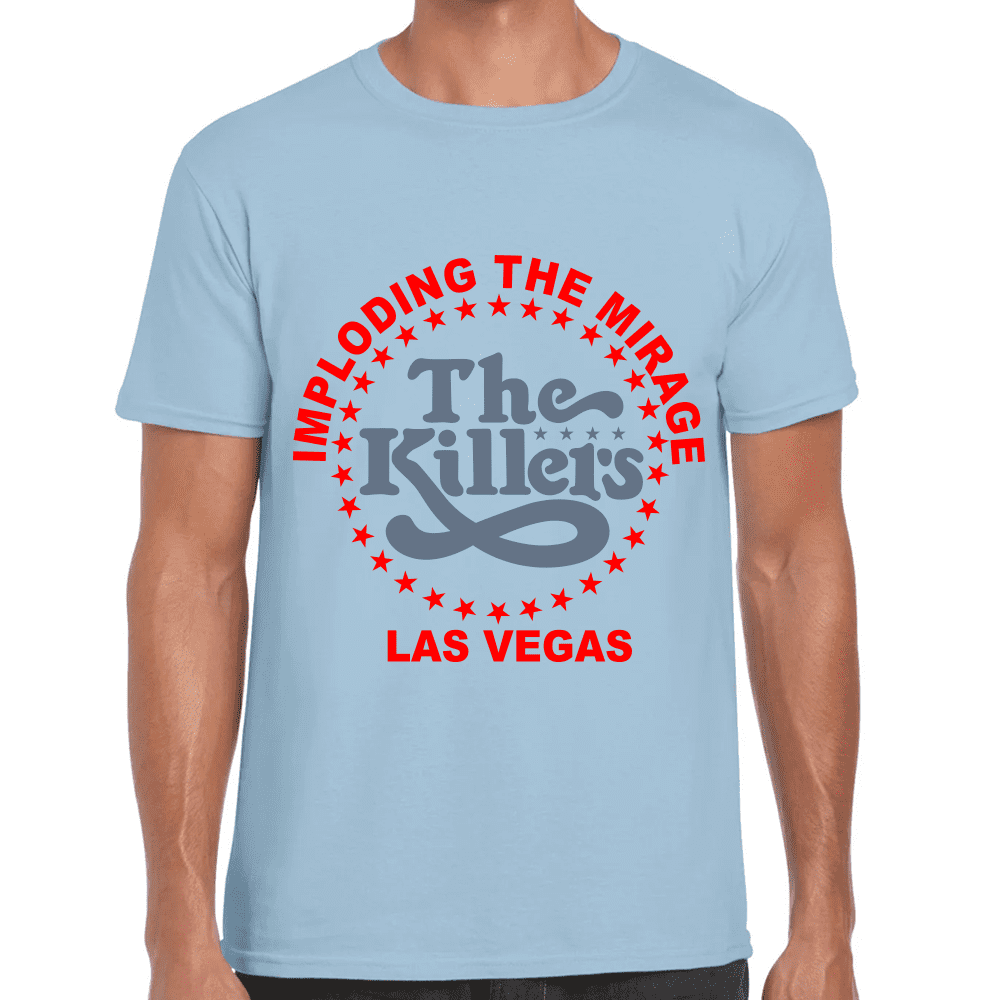 Playera The Killers Imploding The Mirage Algodón Premium #992