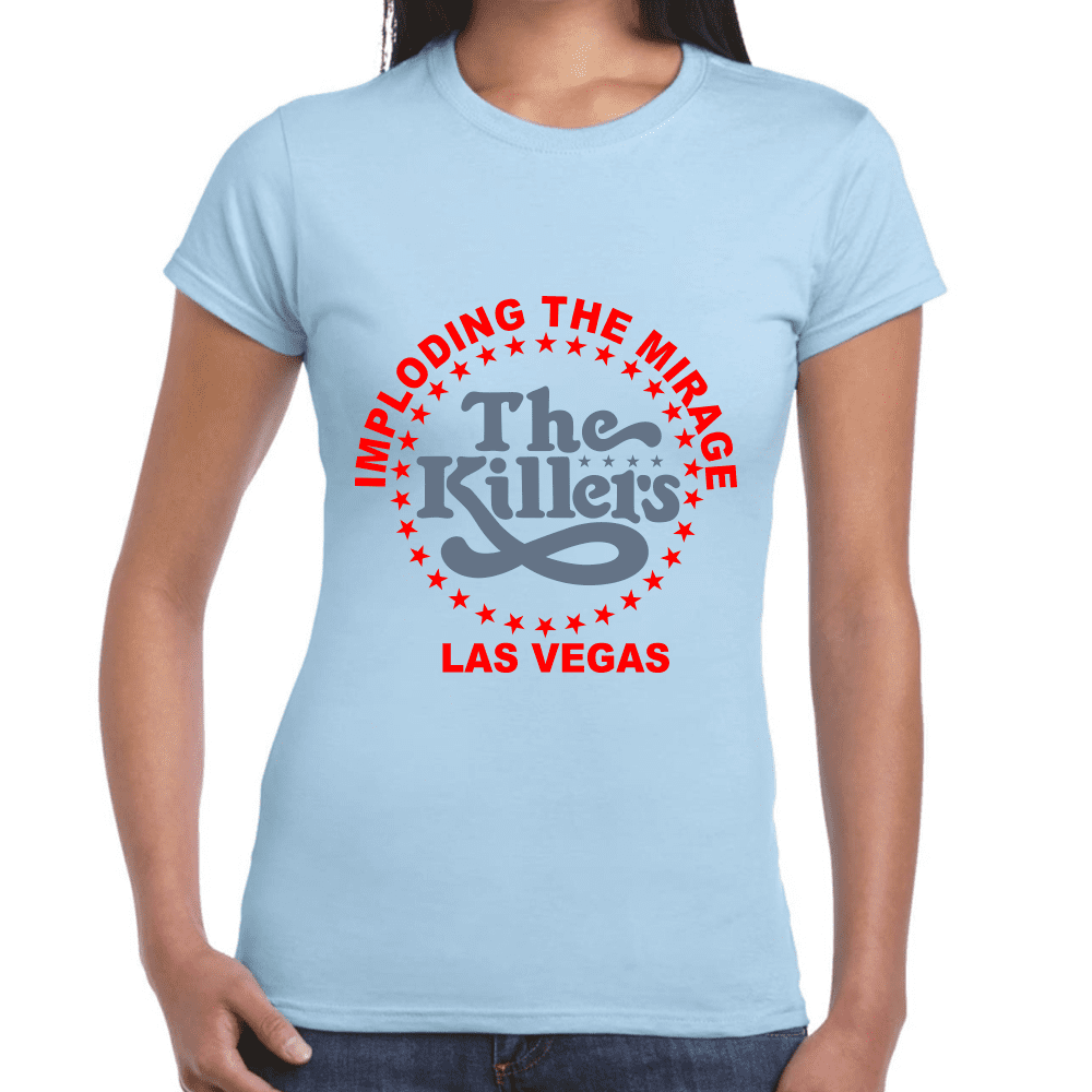 Playera The Killers Imploding The Mirage Algodón Premium #992