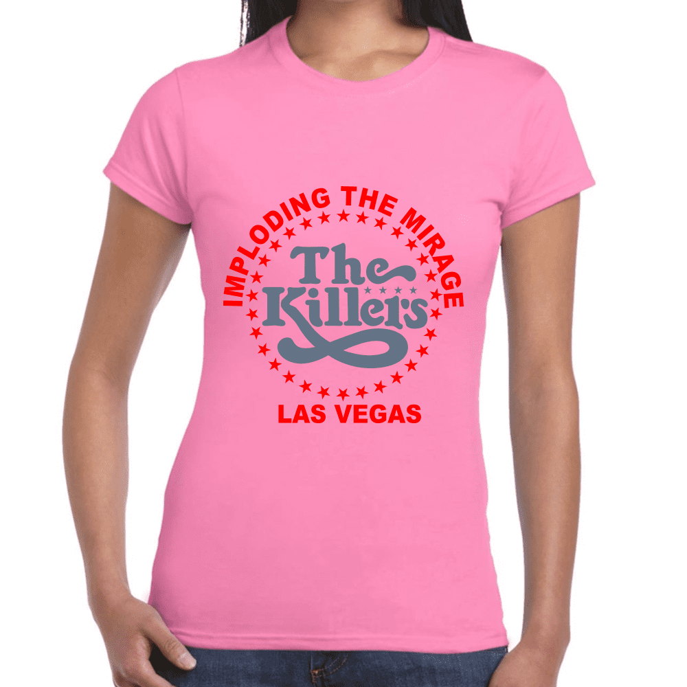 Playera The Killers Imploding The Mirage Algodón Premium #992