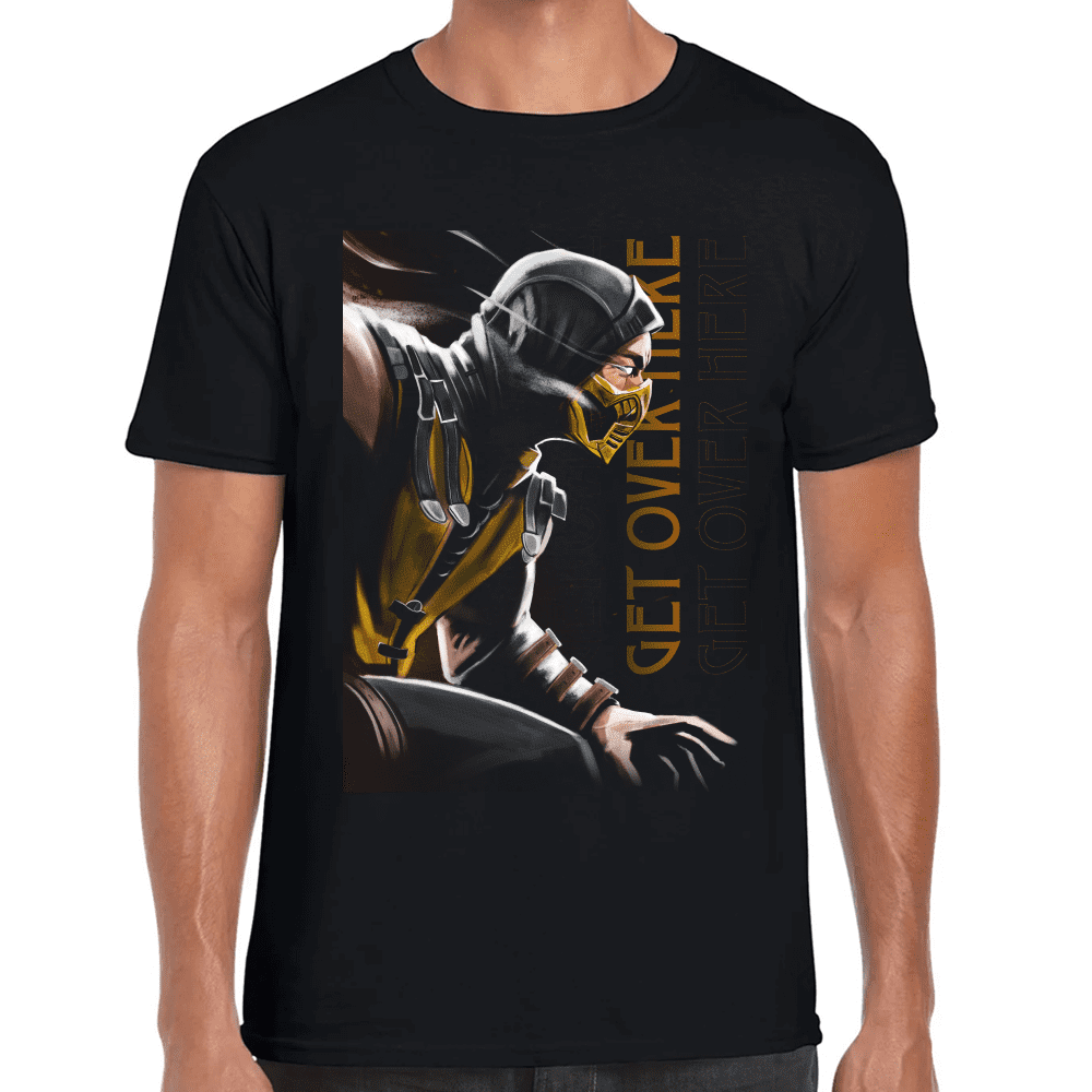 Playera Scorpion Mortal Kombat Algodón Premium #995