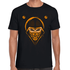 Playera Scorpion Mortal Kombat Algodón Premium #996