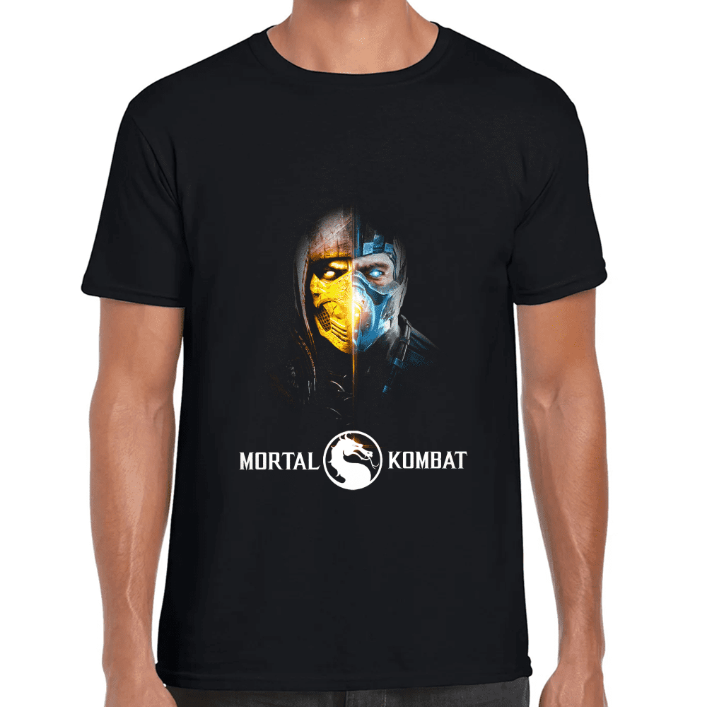 Playera Scorpion Y Sub Zero Mortal Kombat Algodón Premium #997