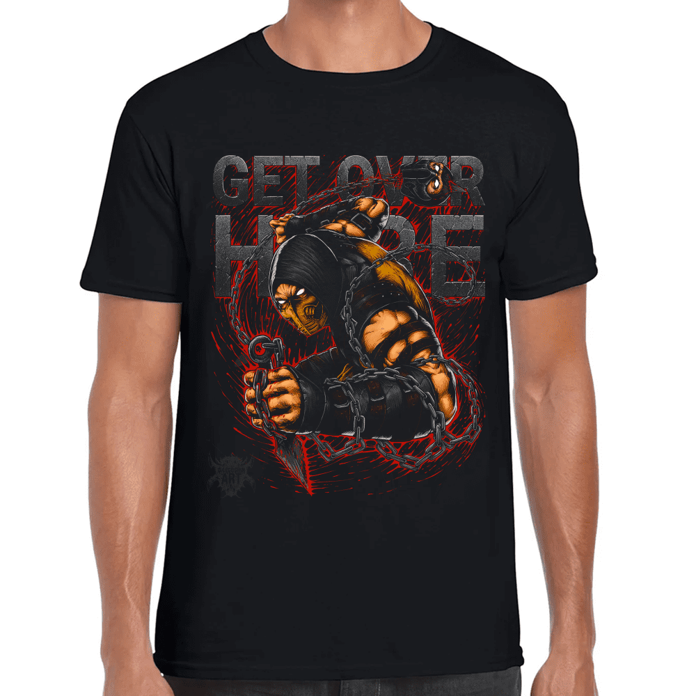 Playera Scorpion Mortal Kombat Algodón Premium #1000