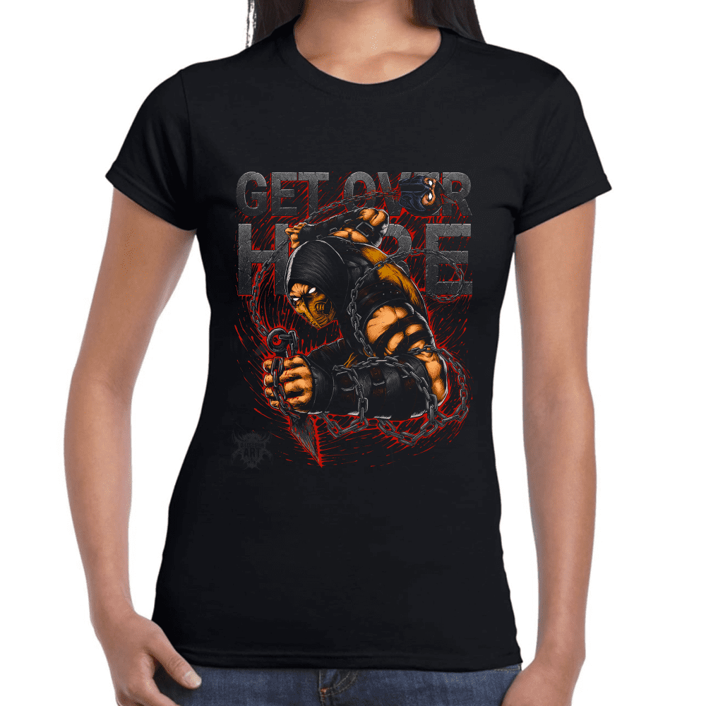 Playera Scorpion Mortal Kombat Algodón Premium #1000