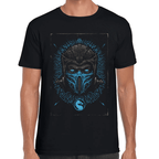 Playera Sub Zero Mortal Kombat Algodón Premium #1004