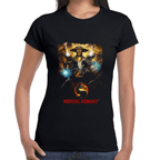 Playera Scorpion Y Sub Zero Mortal Kombat Algodón Premium #1006