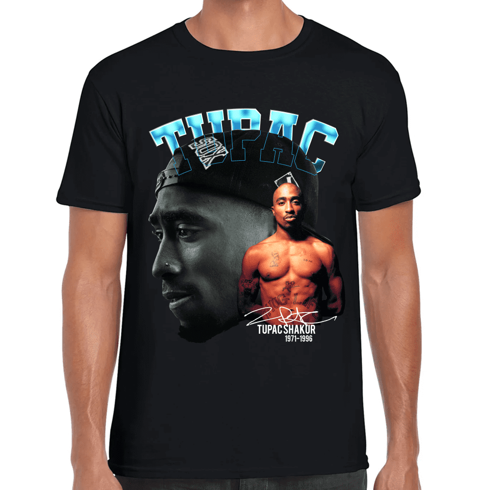 Playera Tupac Shakur Algodón Premium #1008