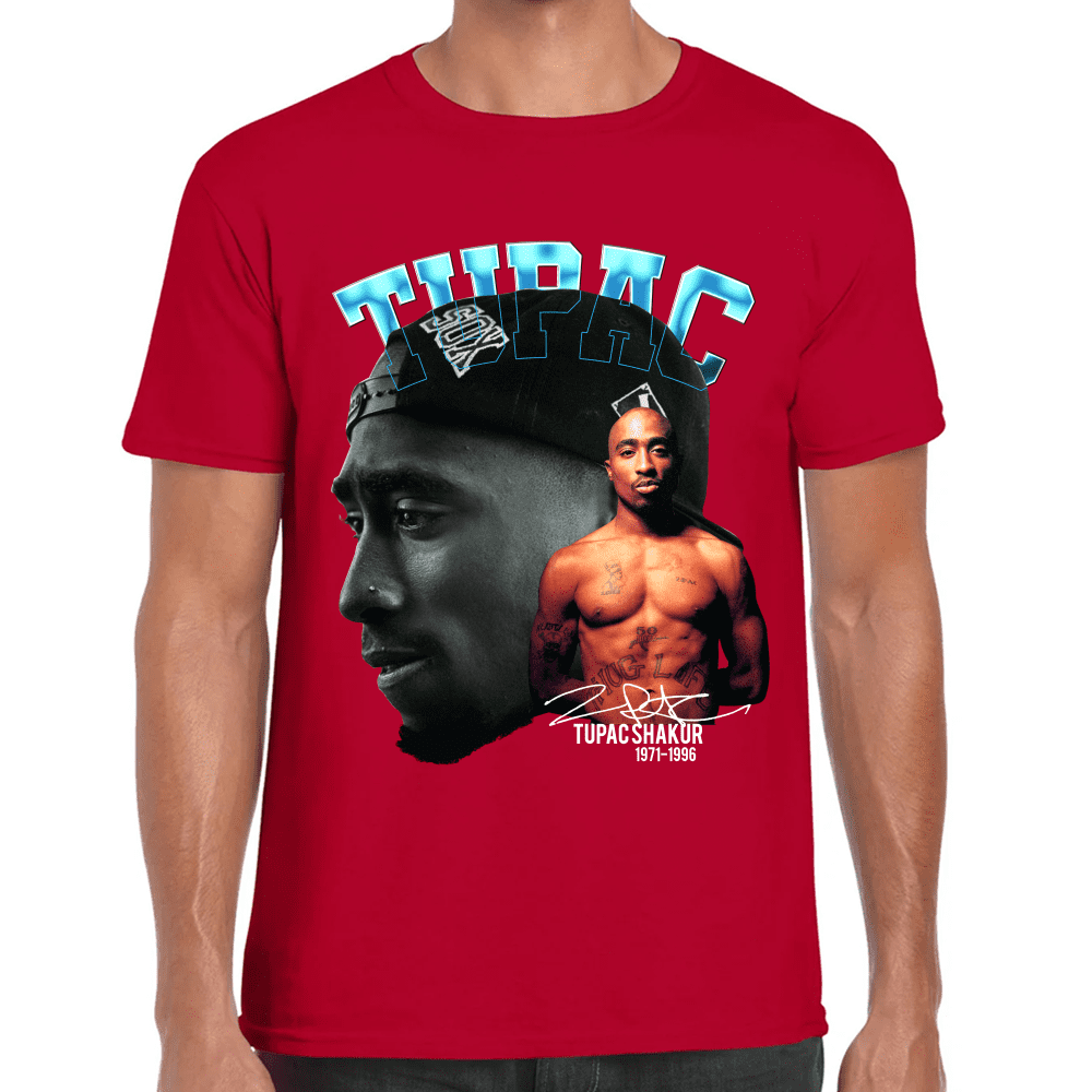 Playera Tupac Shakur Algodón Premium #1008