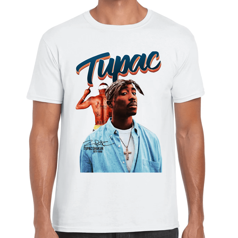Playera Tupac Shakur Algodón Premium #1009