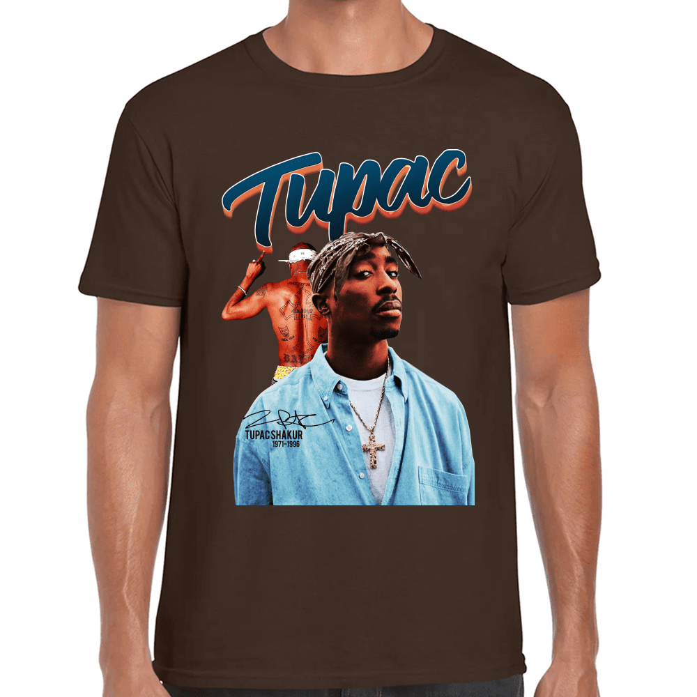 Playera Tupac Shakur Algodón Premium #1009
