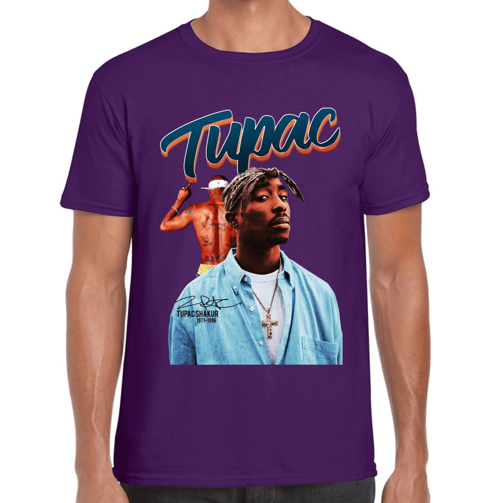 Playera Tupac Shakur Algodón Premium #1009