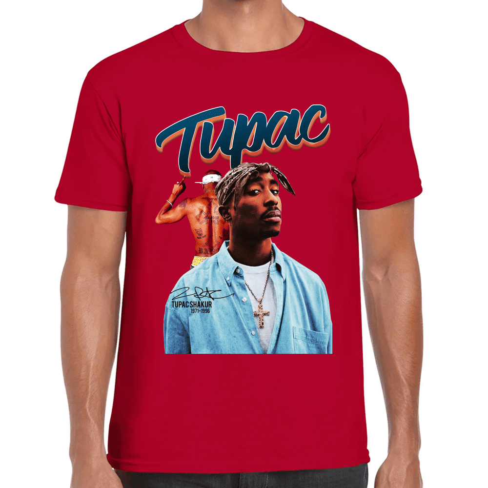 Playera Tupac Shakur Algodón Premium #1009