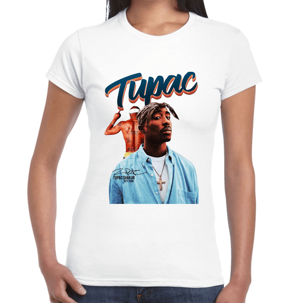 Playera Tupac Shakur Algodón Premium #1009