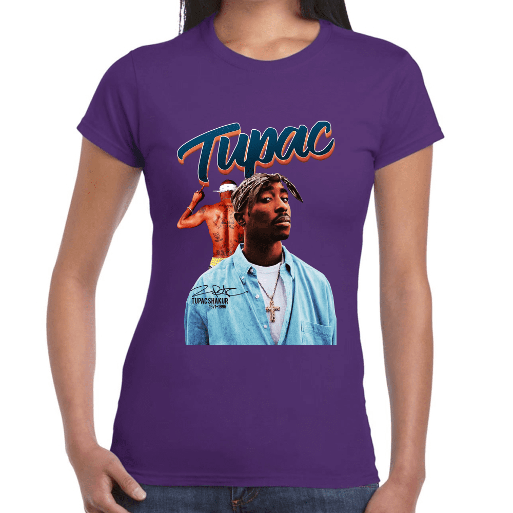 Playera Tupac Shakur Algodón Premium #1009