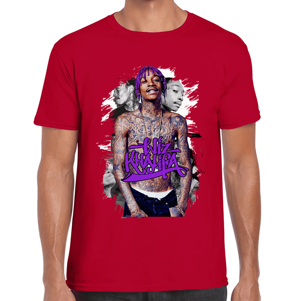 Playera Wiz Khalifa Algodón Premium #1011