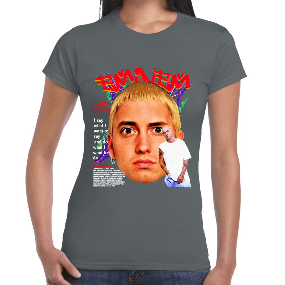 Playera Eminem Algodón Premium #1014