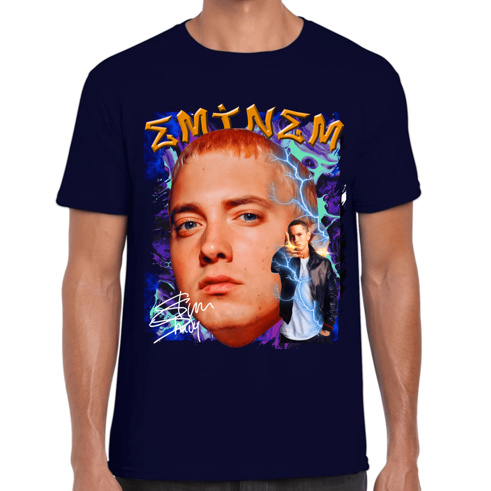 Playera Eminem Algodón Premium #1015