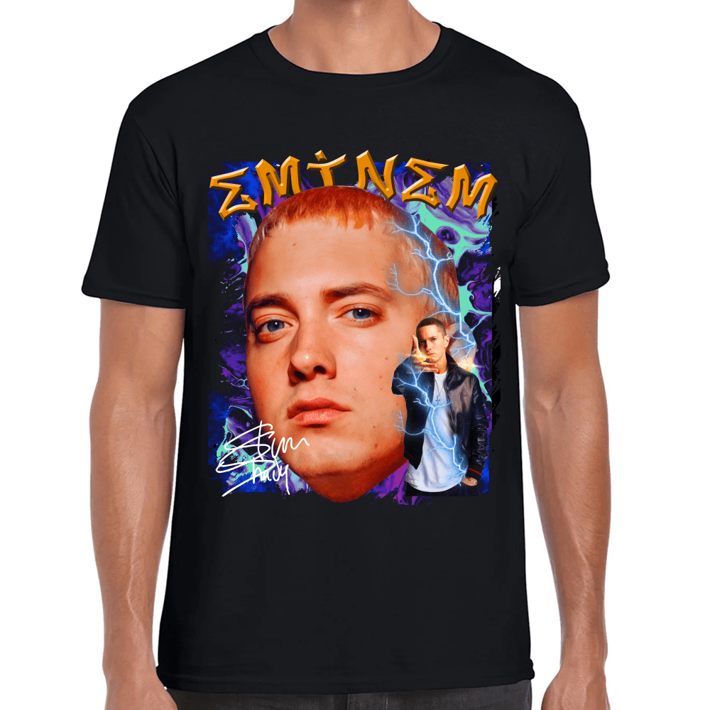 Playera Eminem Algodón Premium #1015