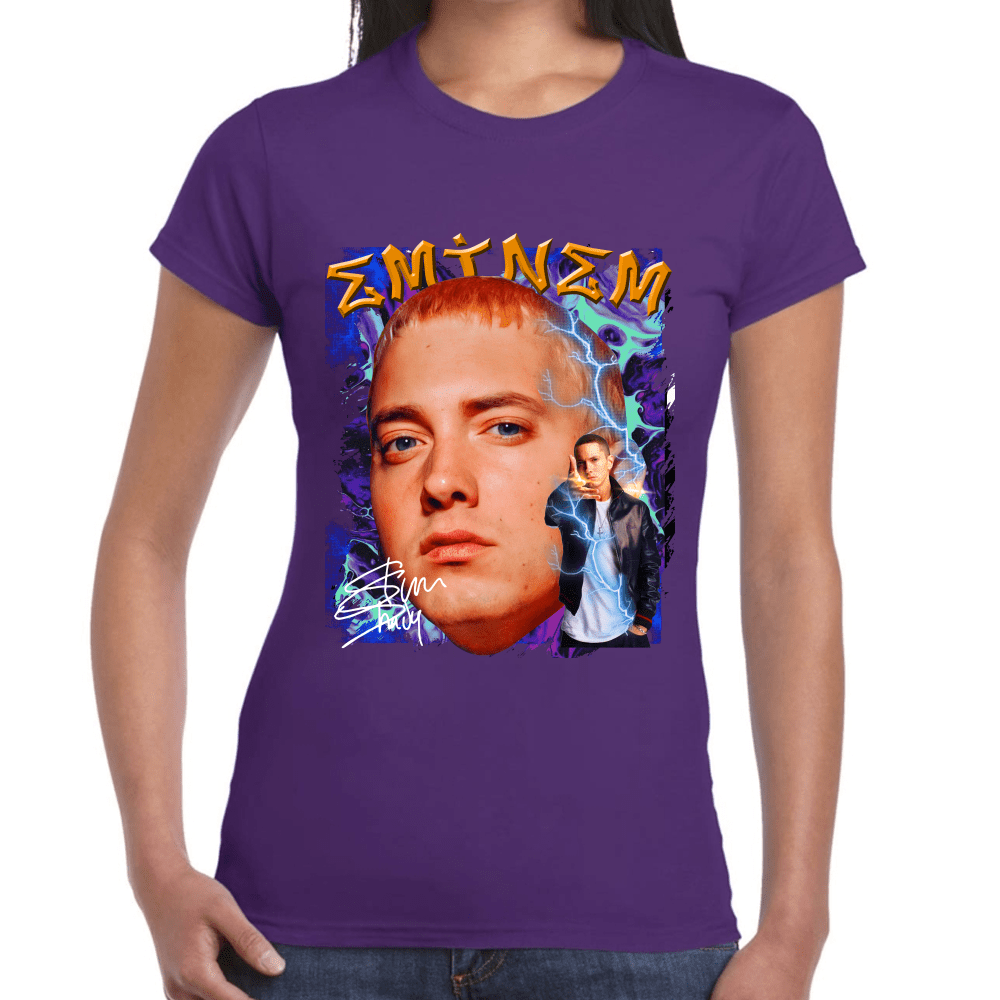 Playera Eminem Algodón Premium #1015