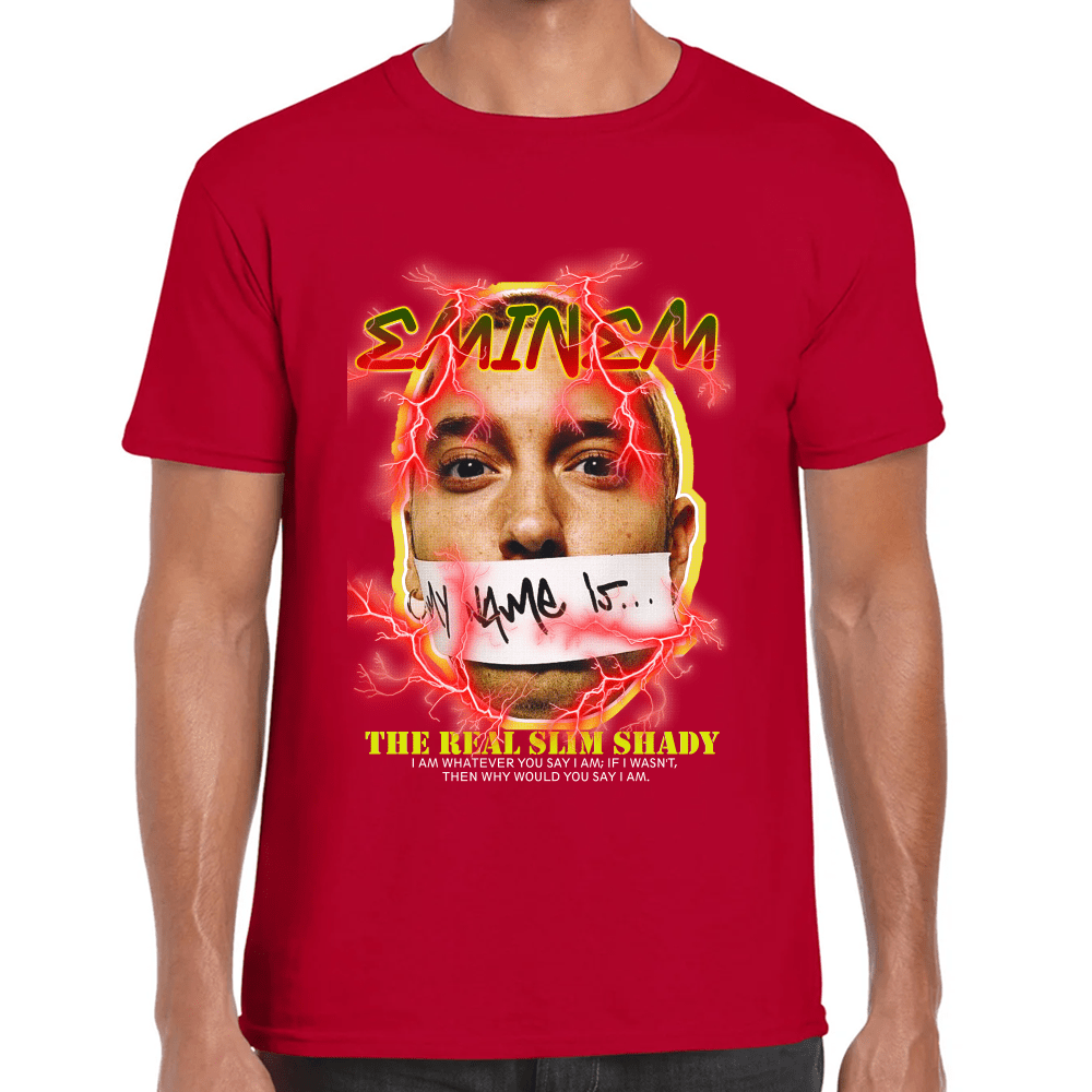 Playera Eminem The Real Slim Shady Algodón Premium #1016