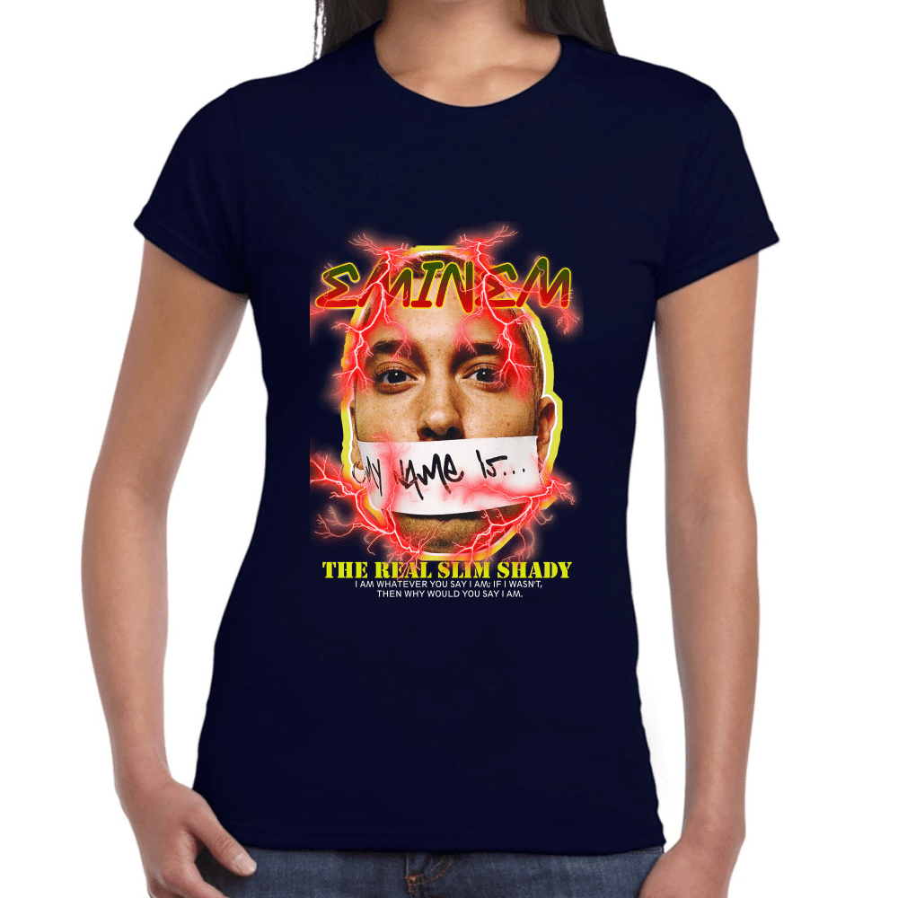 Playera Eminem The Real Slim Shady Algodón Premium #1016