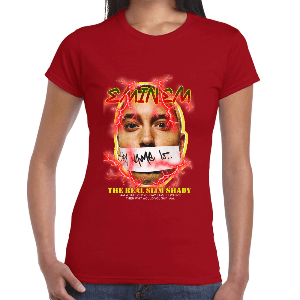 Playera Eminem The Real Slim Shady Algodón Premium #1016
