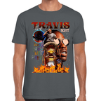 Playera Wish You Were Here Tour Travis Scott Algodón Premium #1017