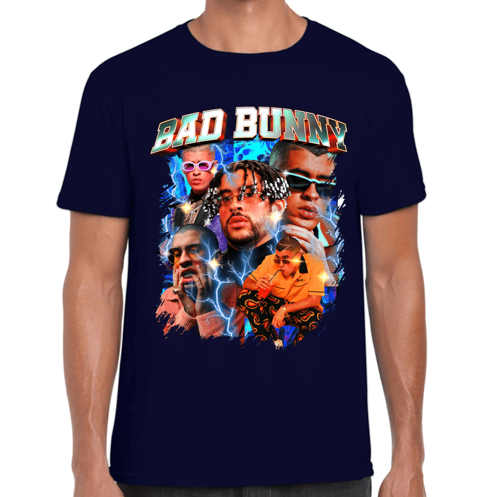 Playera Bad Bunny Algodón Premium #1018