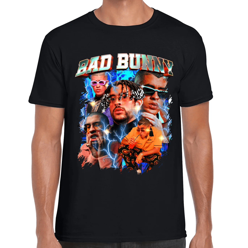 Playera Bad Bunny Algodón Premium #1018