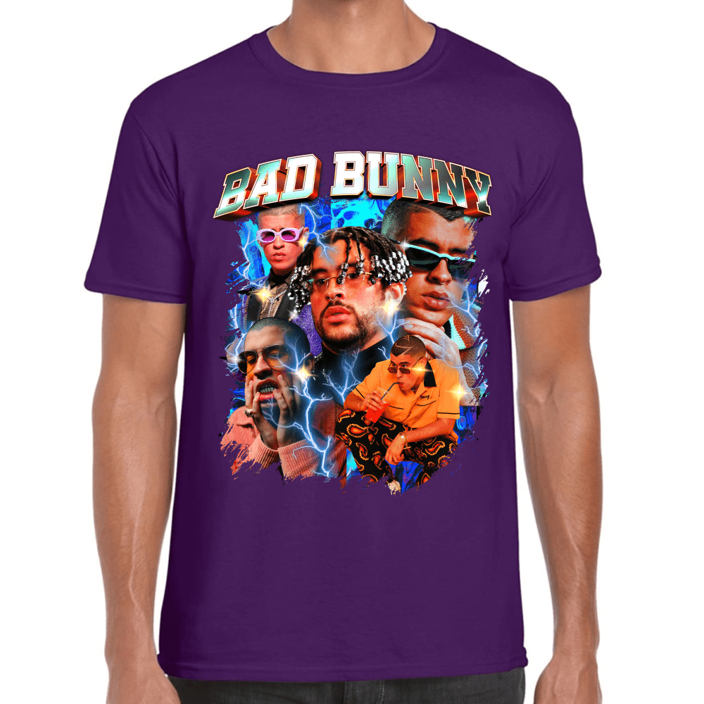 Playera Bad Bunny Algodón Premium #1018