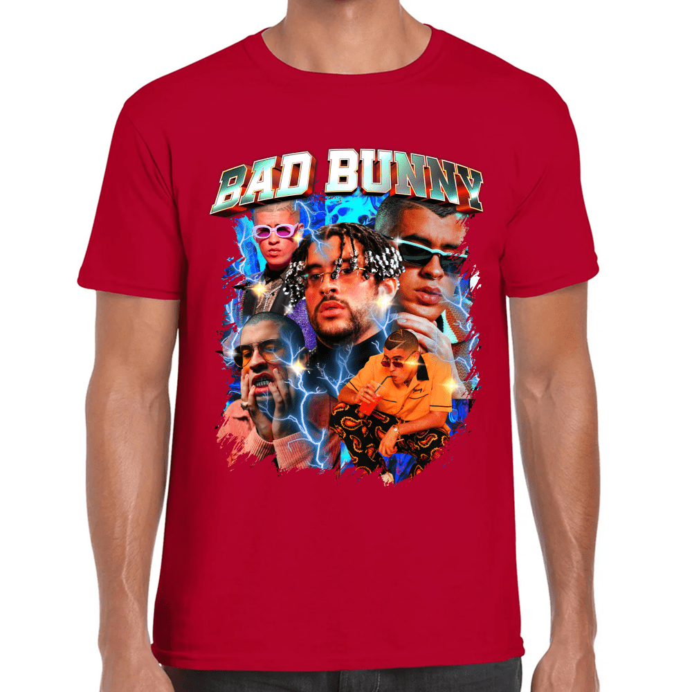 Playera Bad Bunny Algodón Premium #1018