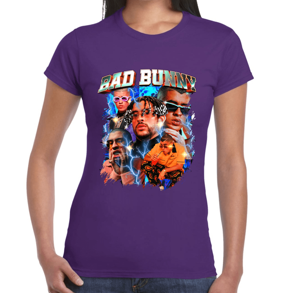 Playera Bad Bunny Algodón Premium #1018