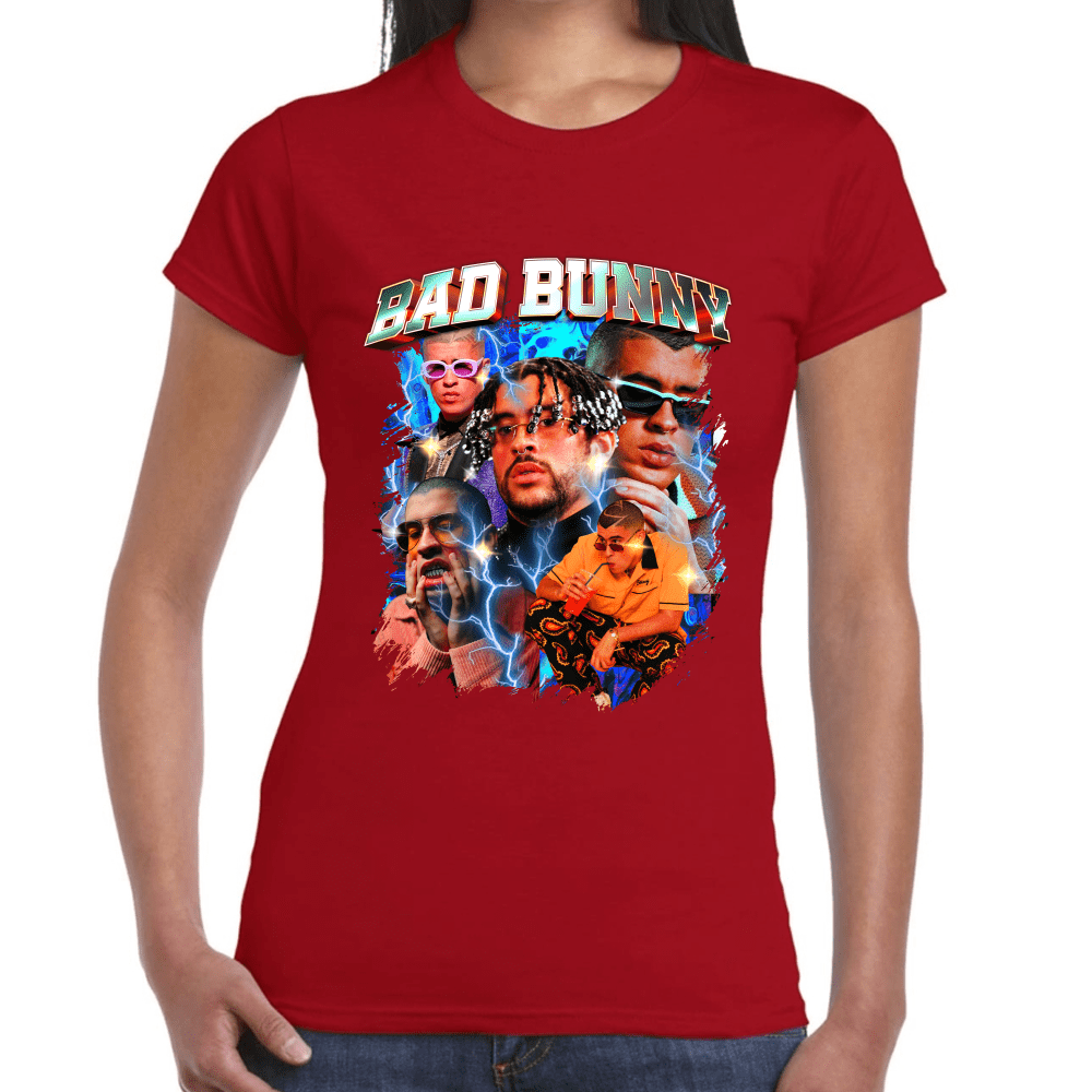 Playera Bad Bunny Algodón Premium #1018