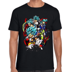 Playera Vegeta Dragon Ball Algodón Premium #1027