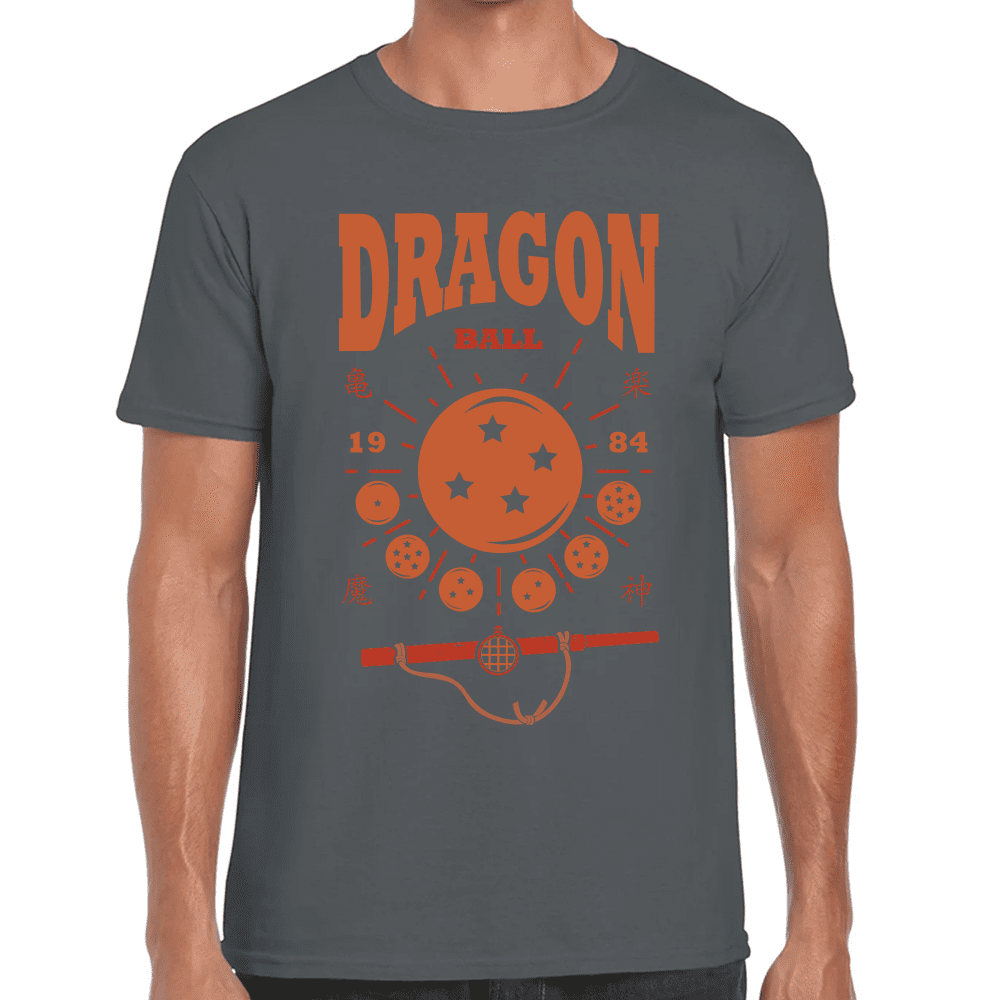 Playera Dragon Ball Las 7 Esferas Del Dragon Algodón Premium #1028