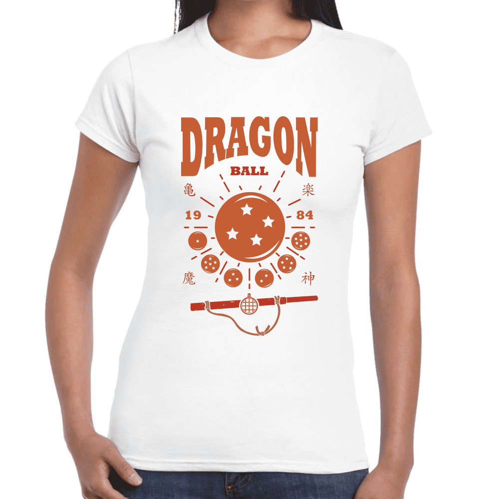 Playera Dragon Ball Las 7 Esferas Del Dragon Algodón Premium #1028