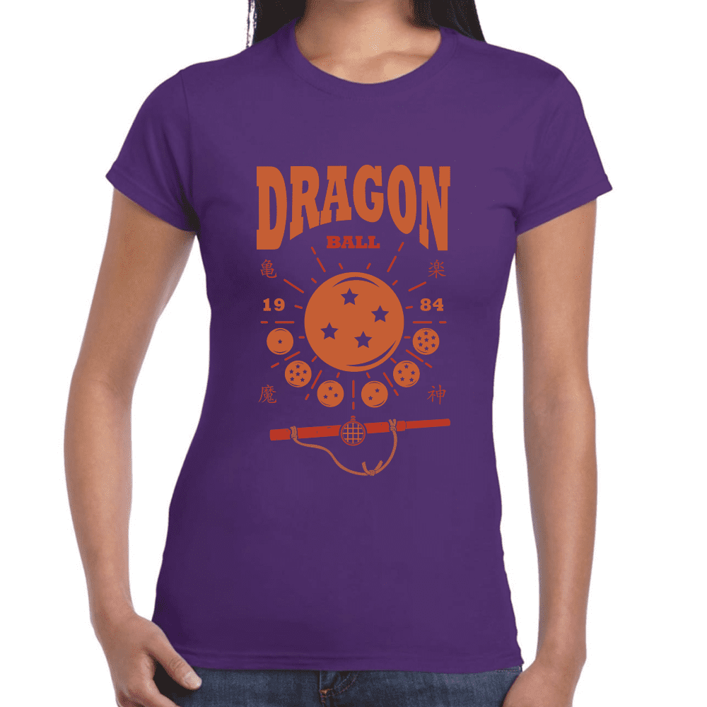 Playera Dragon Ball Las 7 Esferas Del Dragon Algodón Premium #1028