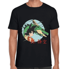 Playera Dragon Ball Goku Y Shenro Algodón Premium #1029