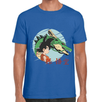 Playera Dragon Ball Goku Y Shenro Algodón Premium #1029