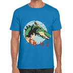 Playera Dragon Ball Goku Y Shenro Algodón Premium #1029