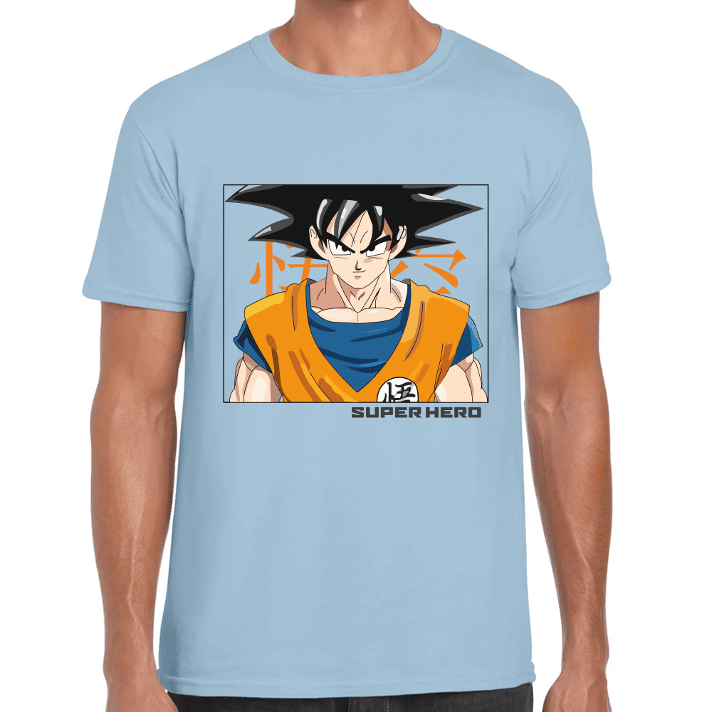 Playera Goku Dragon Ball Algodón Premium #1031