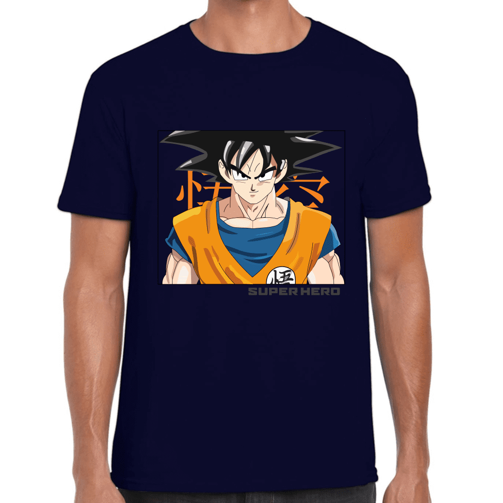 Playera Goku Dragon Ball Algodón Premium #1031